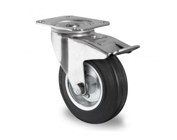 Комплект колес 200 мм для телег TOR ТП (2 пов, 
2 не пов.)